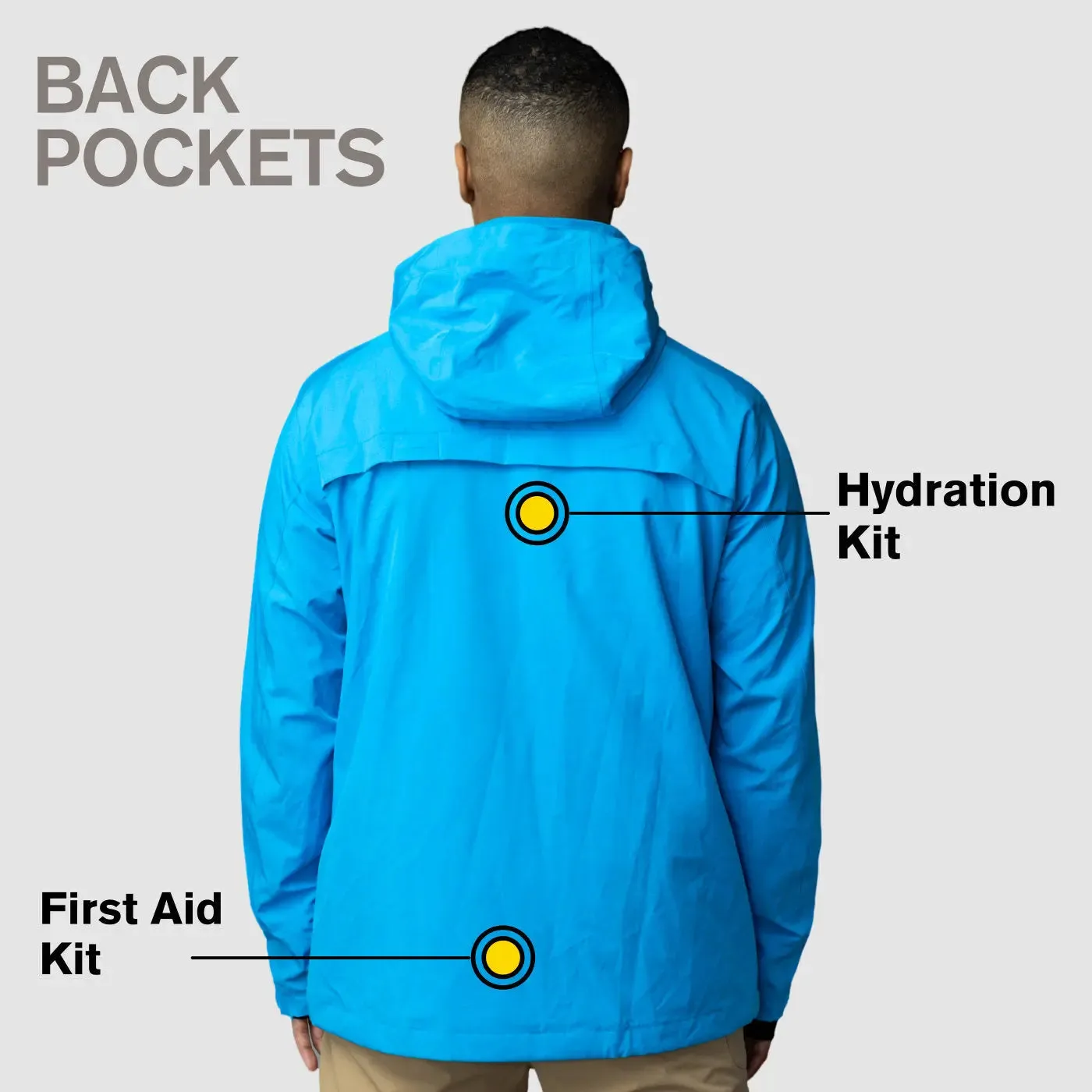 Adventure Ready 2.0 - Men's Sky Blue Performance Jacket