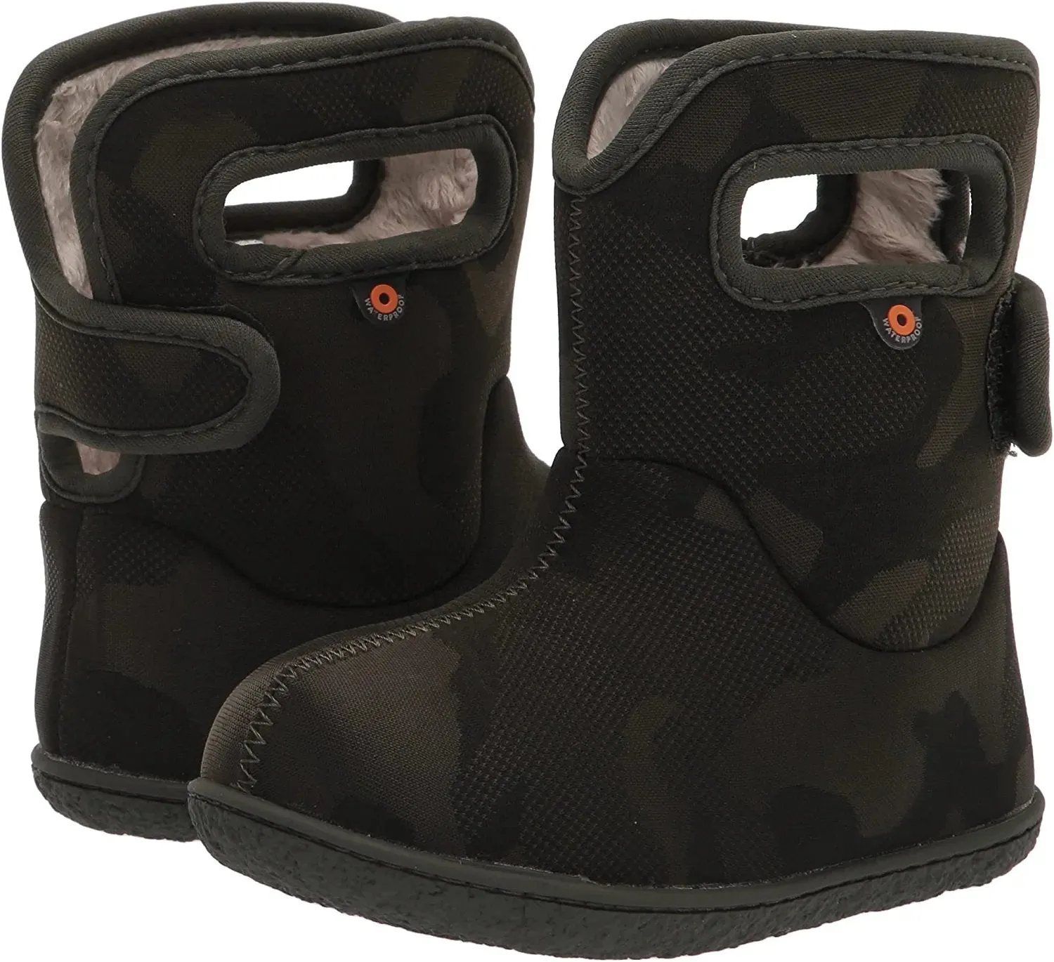 BOGS Kid's Winter Rain Boot - Green Camo