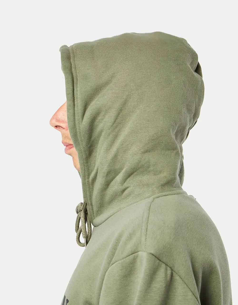 Brixton Peace Shield Pullover Hoodie - Olive Surplus