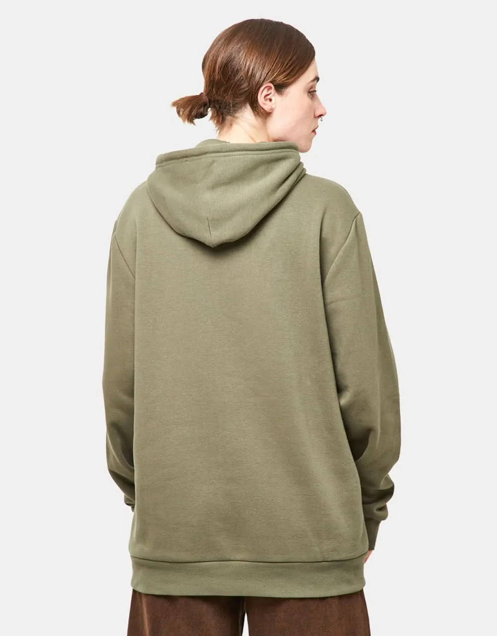 Brixton Peace Shield Pullover Hoodie - Olive Surplus