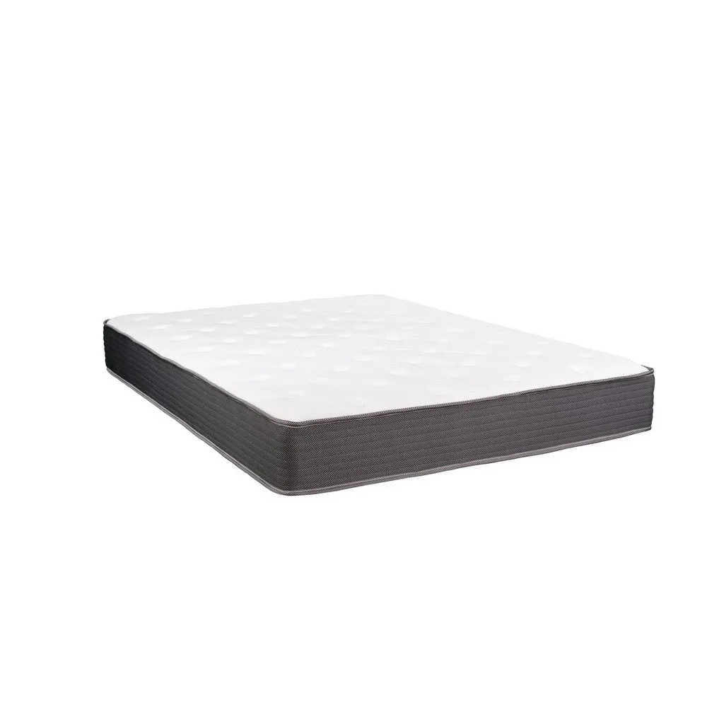 Cari 8 Inch Hybrid XL Twin Size Mattress, Cool Gel Memory Foam, Pocket Coil By Casagear Home