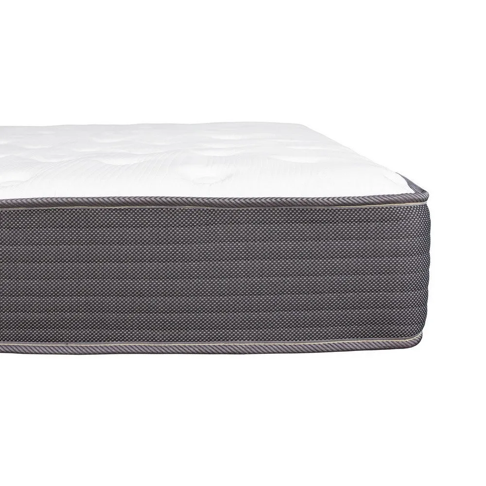 Cari 8 Inch Hybrid XL Twin Size Mattress, Cool Gel Memory Foam, Pocket Coil By Casagear Home