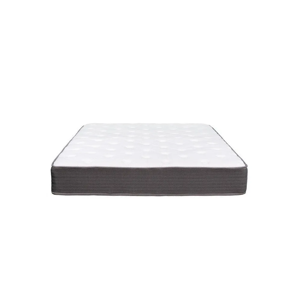 Cari 8 Inch Hybrid XL Twin Size Mattress, Cool Gel Memory Foam, Pocket Coil By Casagear Home