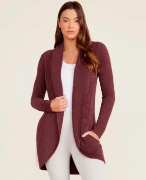 CozyChic Lite® Circle Cardi Rosewood