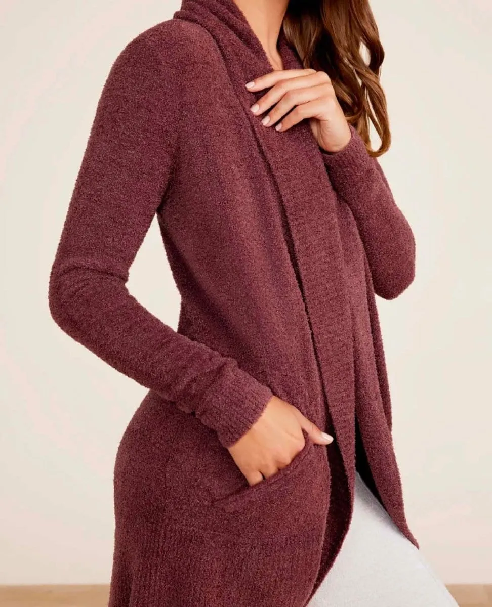 CozyChic Lite® Circle Cardi Rosewood