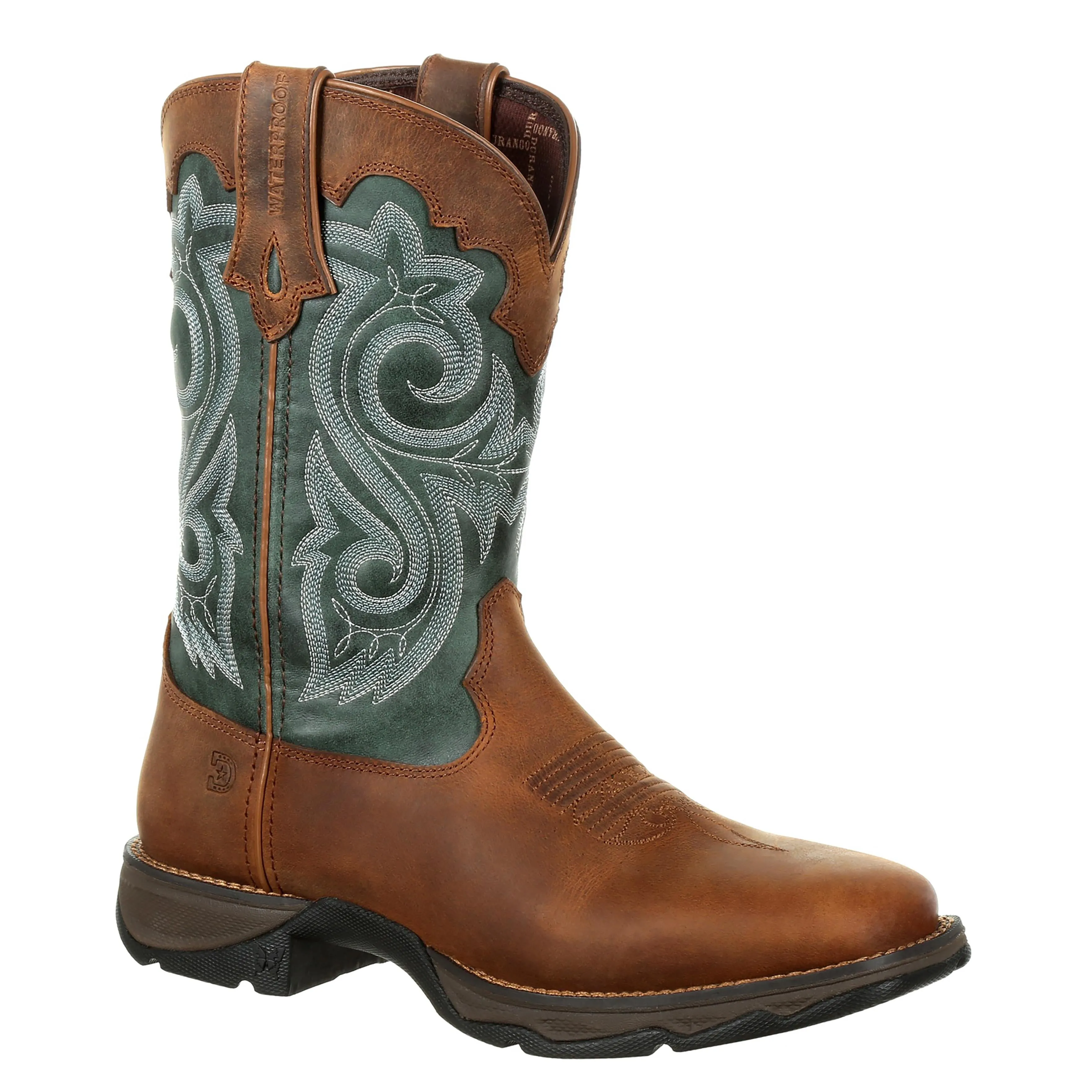 Durango Women's Lady Rebel S 10 In Waterproof Western Boot Lady Rebel By Durango Brown M