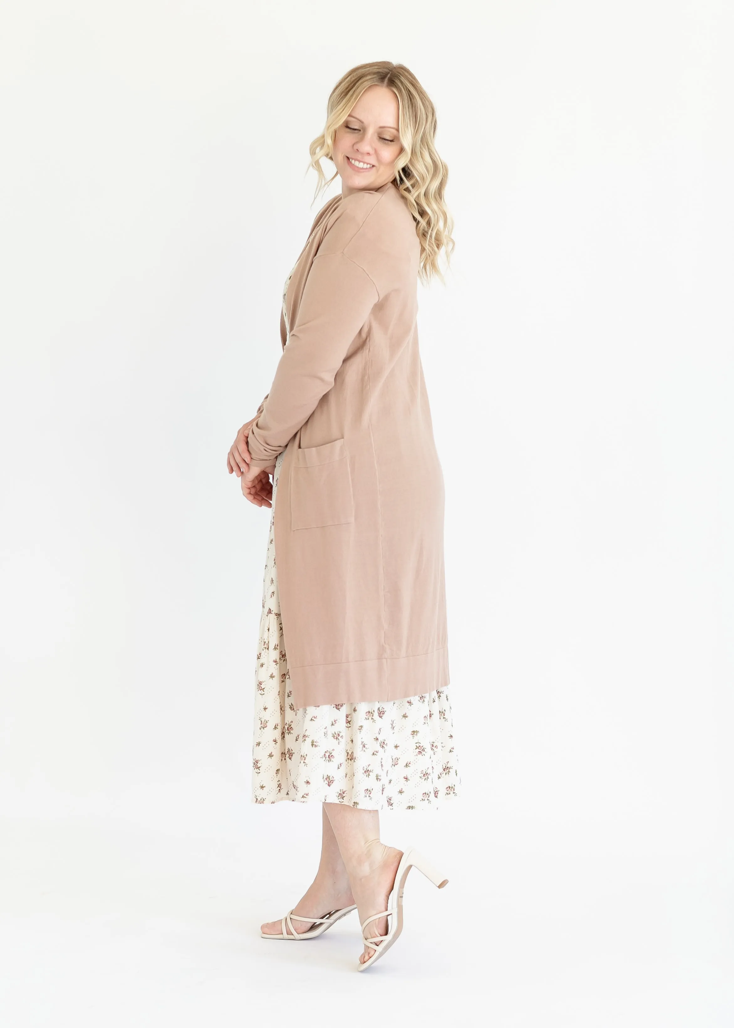 Essential Long   Soft Cardigan - FINAL SALE