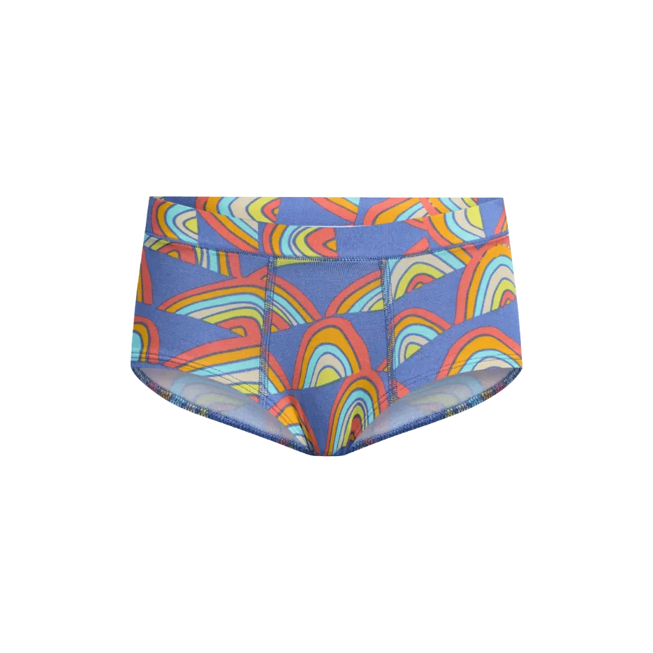 FeelFree Cheeky Brief | Retro Rainbows