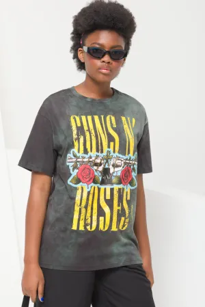 Guns N Roses Oversized T-Shirt Black