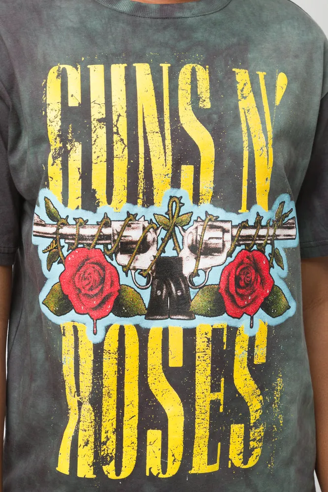 Guns N Roses Oversized T-Shirt Black