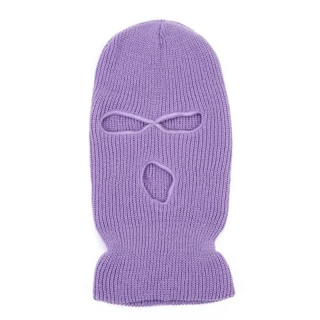 Iconic Knitted 3-Hole Ski Mask