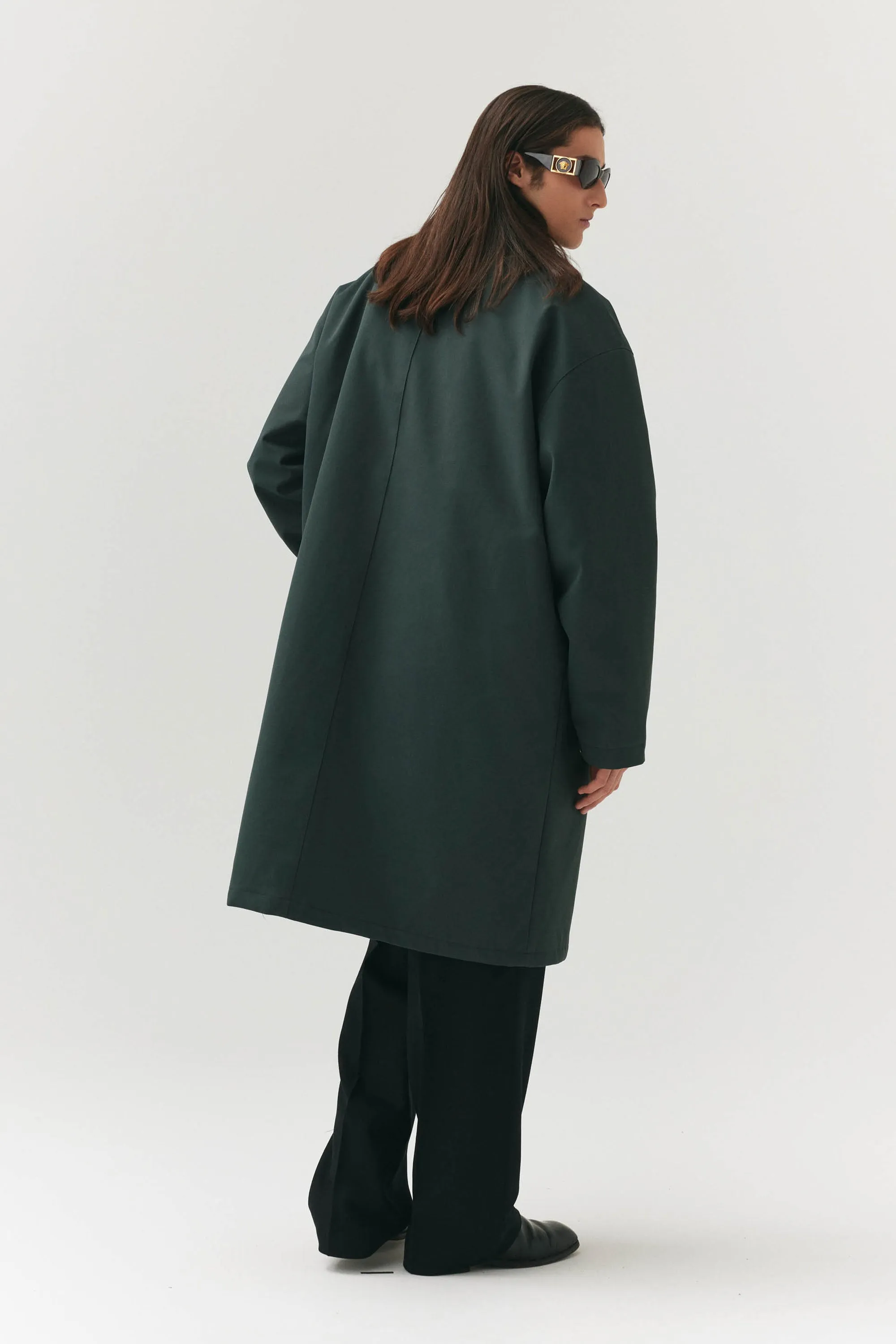 JOBA CARCOAT NIN SPIN AW24 FOREST GREEN