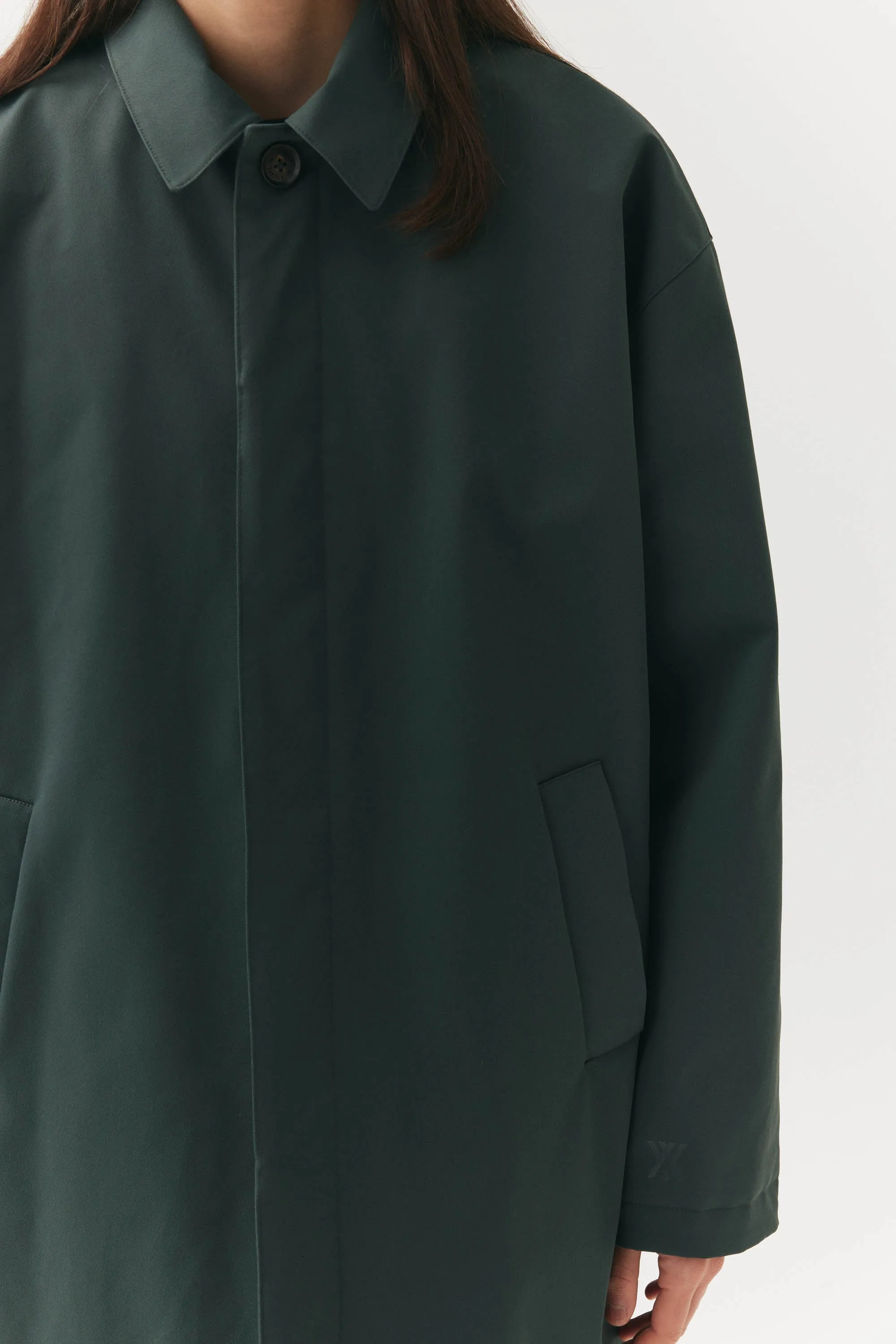 JOBA CARCOAT NIN SPIN AW24 FOREST GREEN