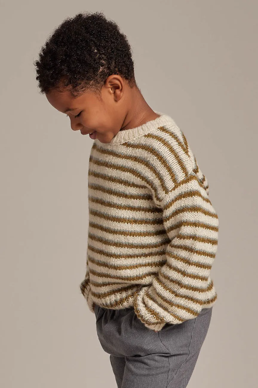 Kids Sweater Rylee   Cru Aspen Chartreuse