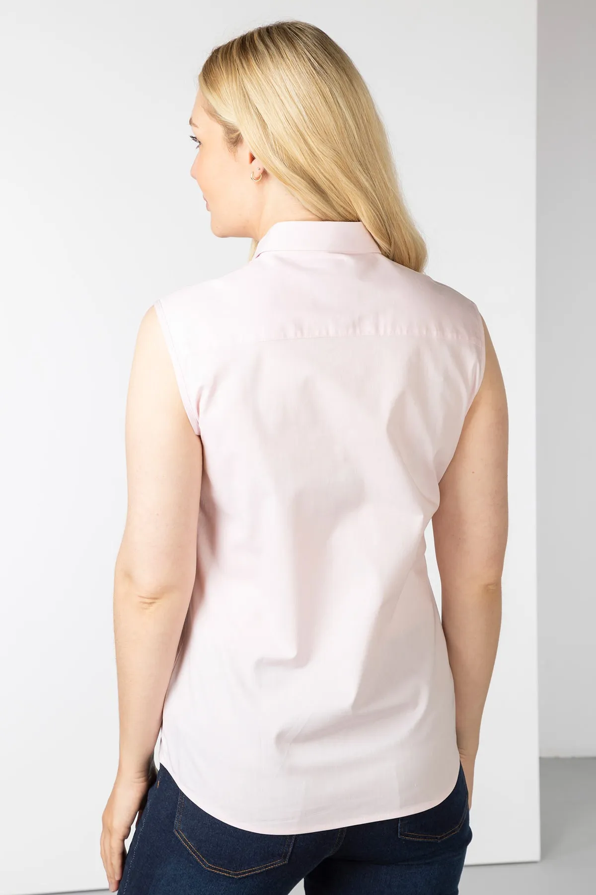 Ladies Sleeveless Shirt - Ivy II