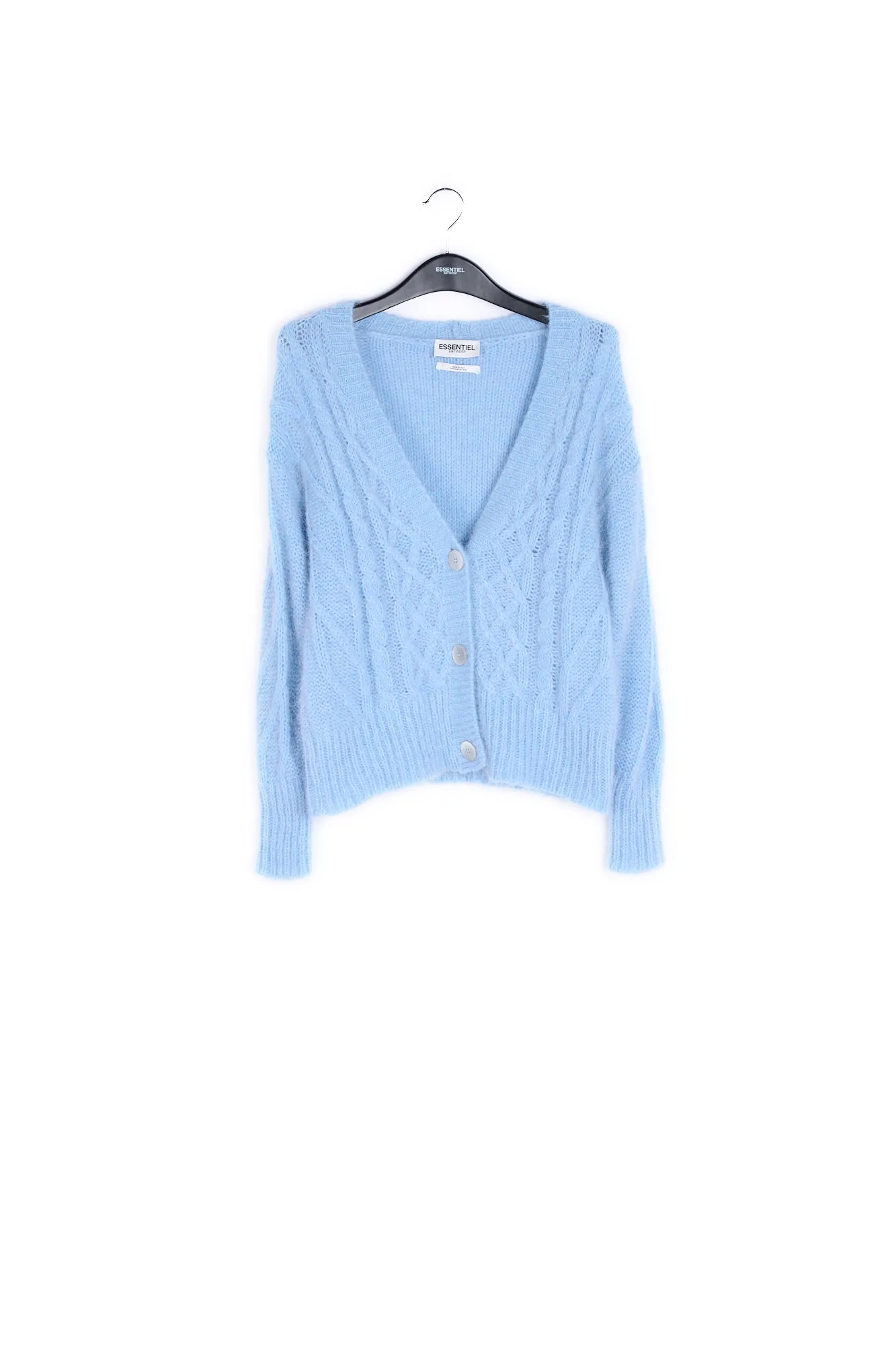 Light blue cardigan