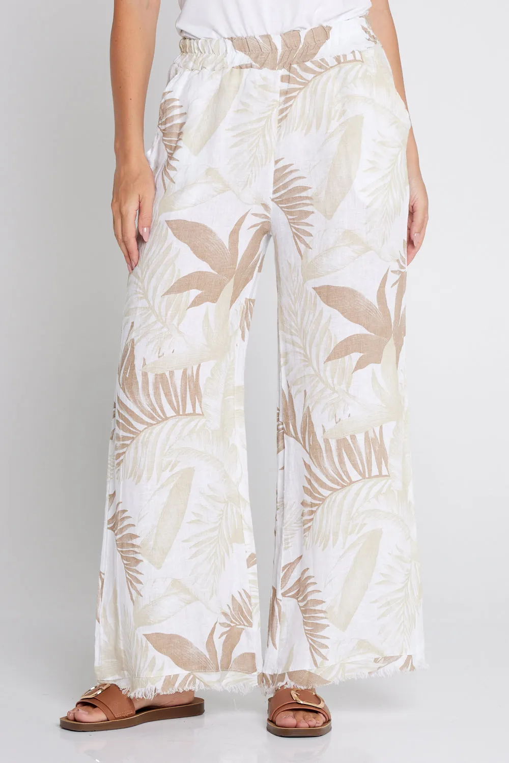 Melahni Pants - Neutral Palm