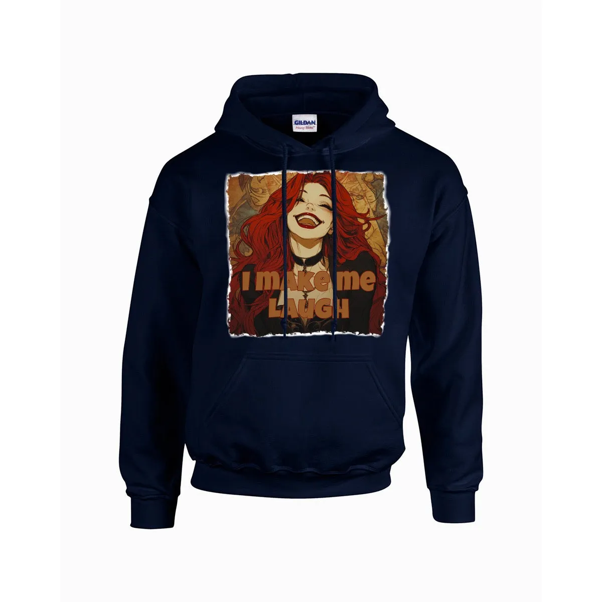 Men's Hoodie For The USA |Gildan 18500  Single DTF I make me laugh