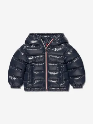 Moncler Enfant Baby Boys Down Padded New Aubert Jacket in Navy