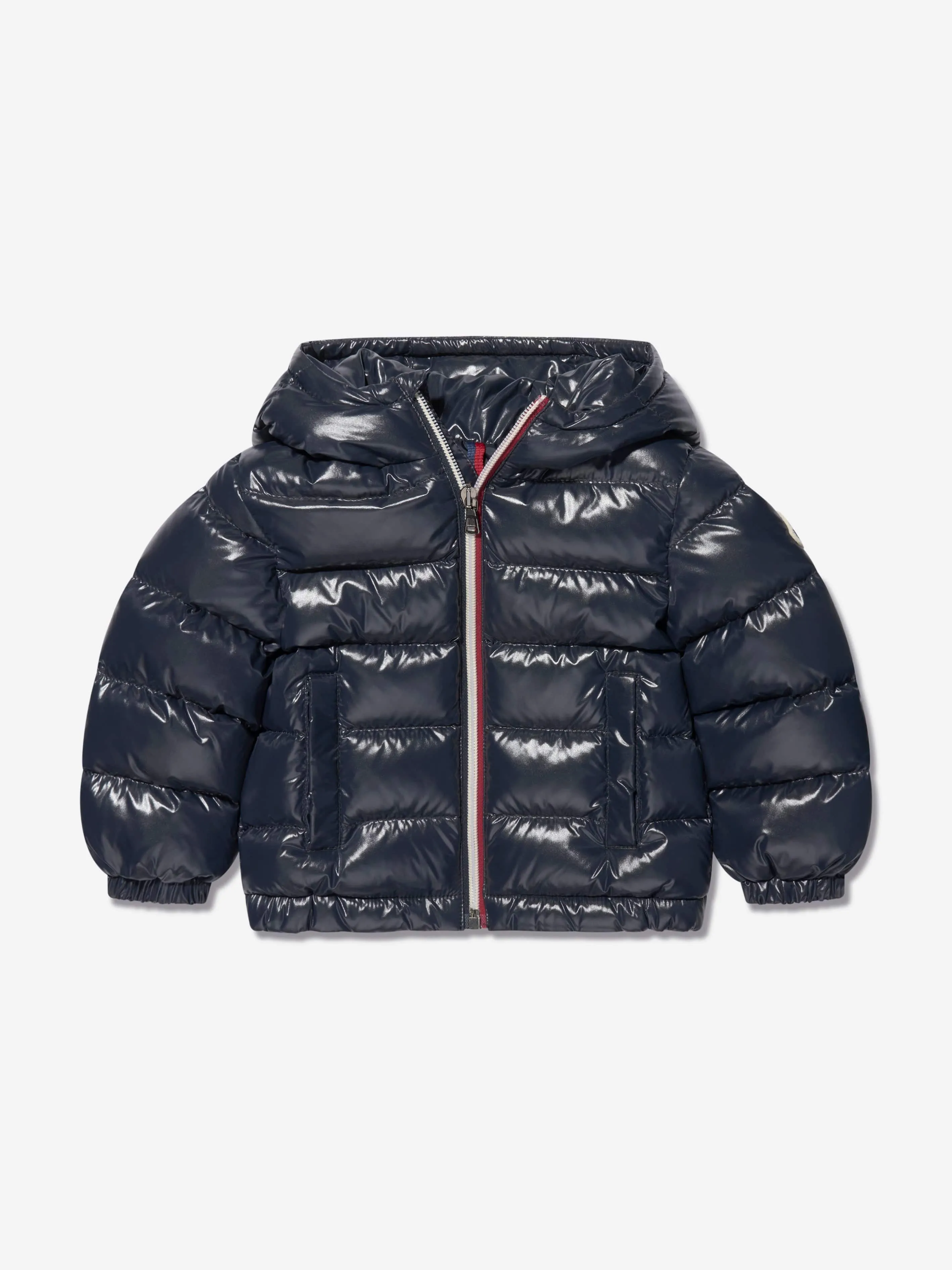 Moncler Enfant Baby Boys Down Padded New Aubert Jacket in Navy