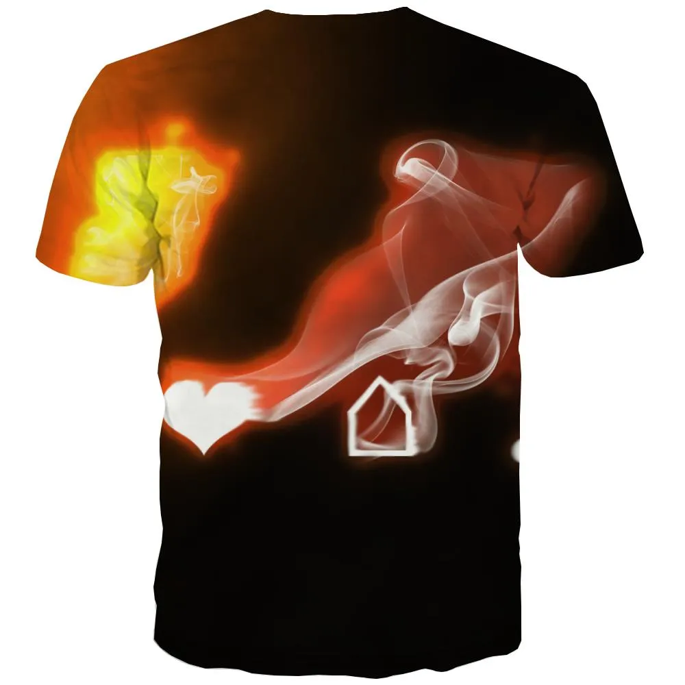 Music T shirts Men Instrument T-shirts 3d Retro Shirt Print Electronic T shirts Funny