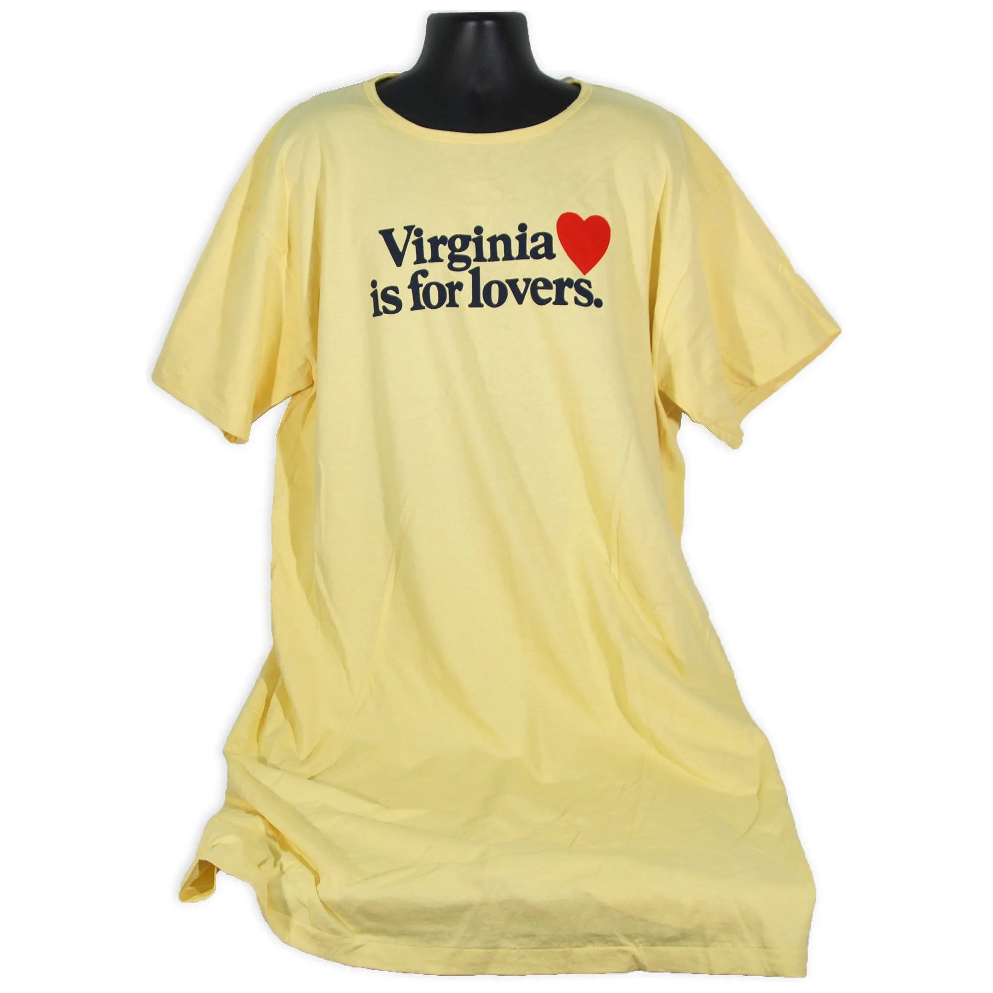 NSVA04Y Night Shirt Virginia For Lovers Yellow