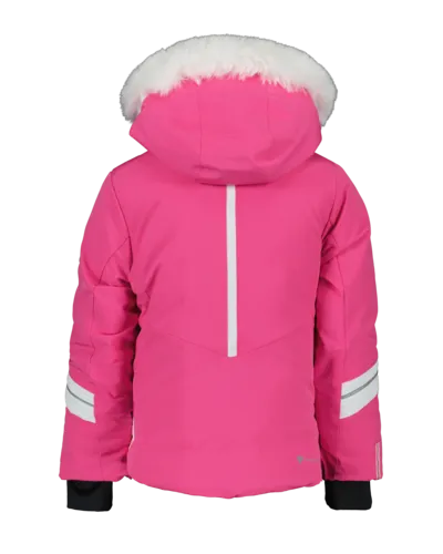 OBERMEYER CARA MIA TODDLER JACKET WITH FAUX FUR