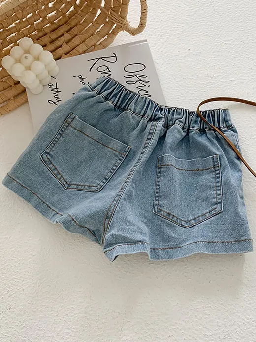 Only Want A Pleated Denim Skort