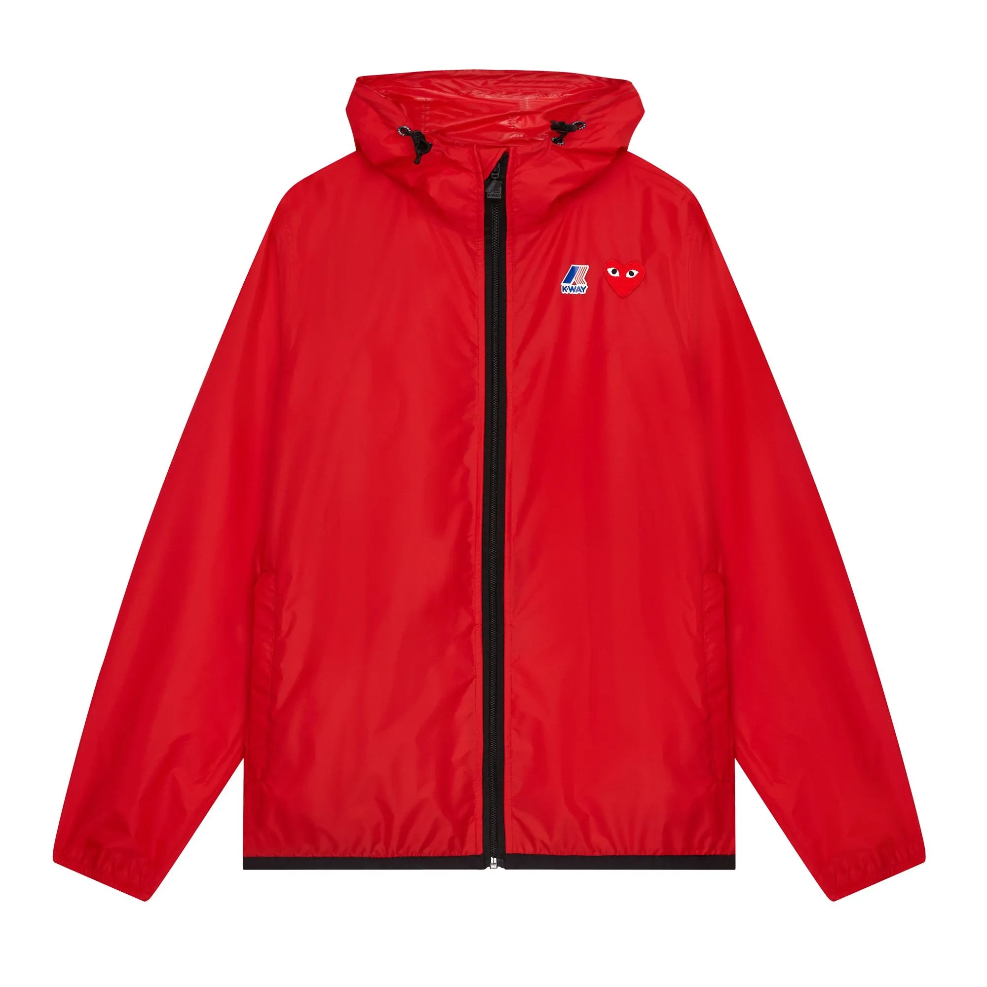 Play Comme des Garçons - K-WAY Le Vrai Zip Jacket - (Red)