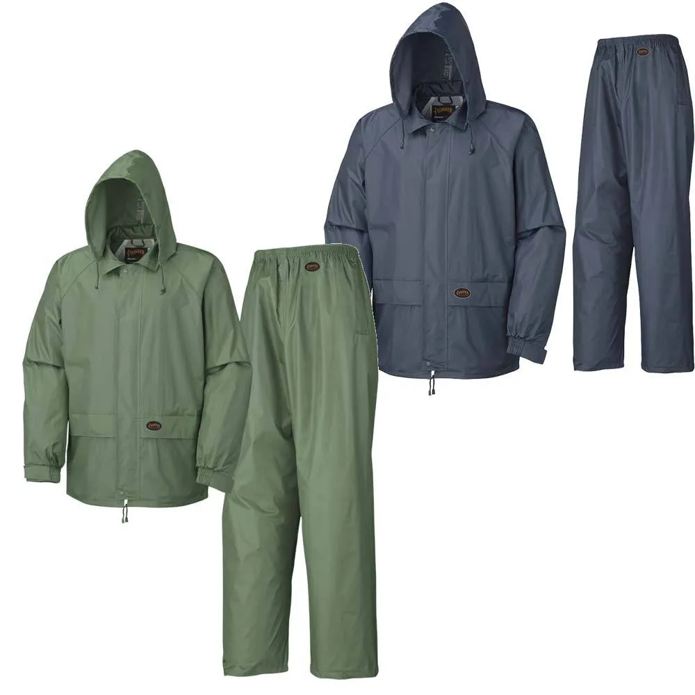 Rain Suit - Pioneer Waterproof 2-Piece Polyester/PVC Rainsuit, 583 / 883