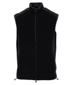 Sequoia Luxe Vest in Dark Grey Heather by Greyson