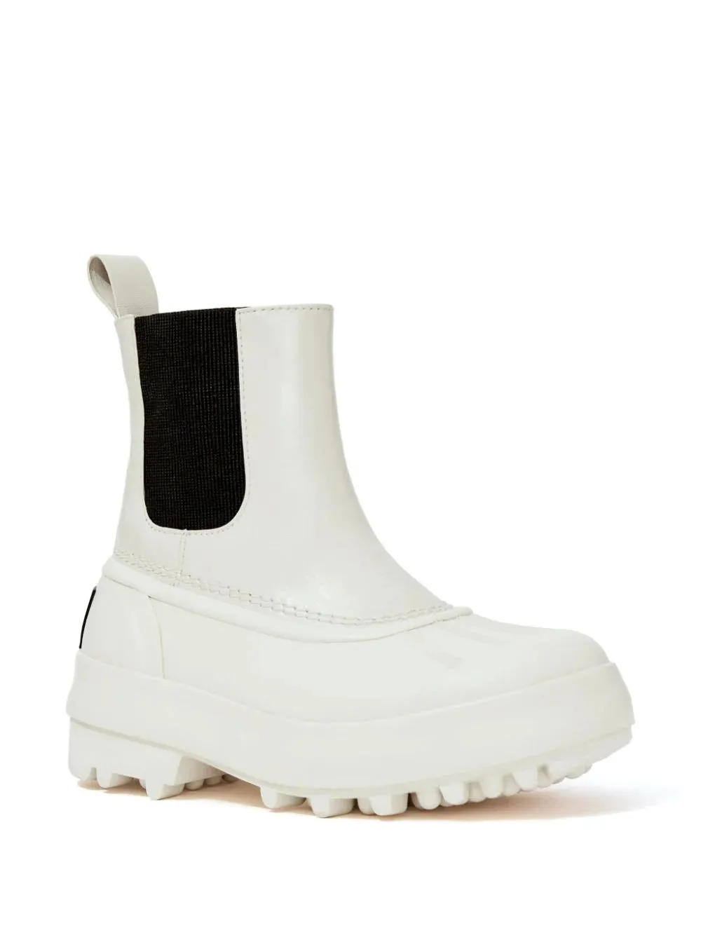 SOREL x Proenza Schouler Caribou Chelsea Boots in Chalk/Black