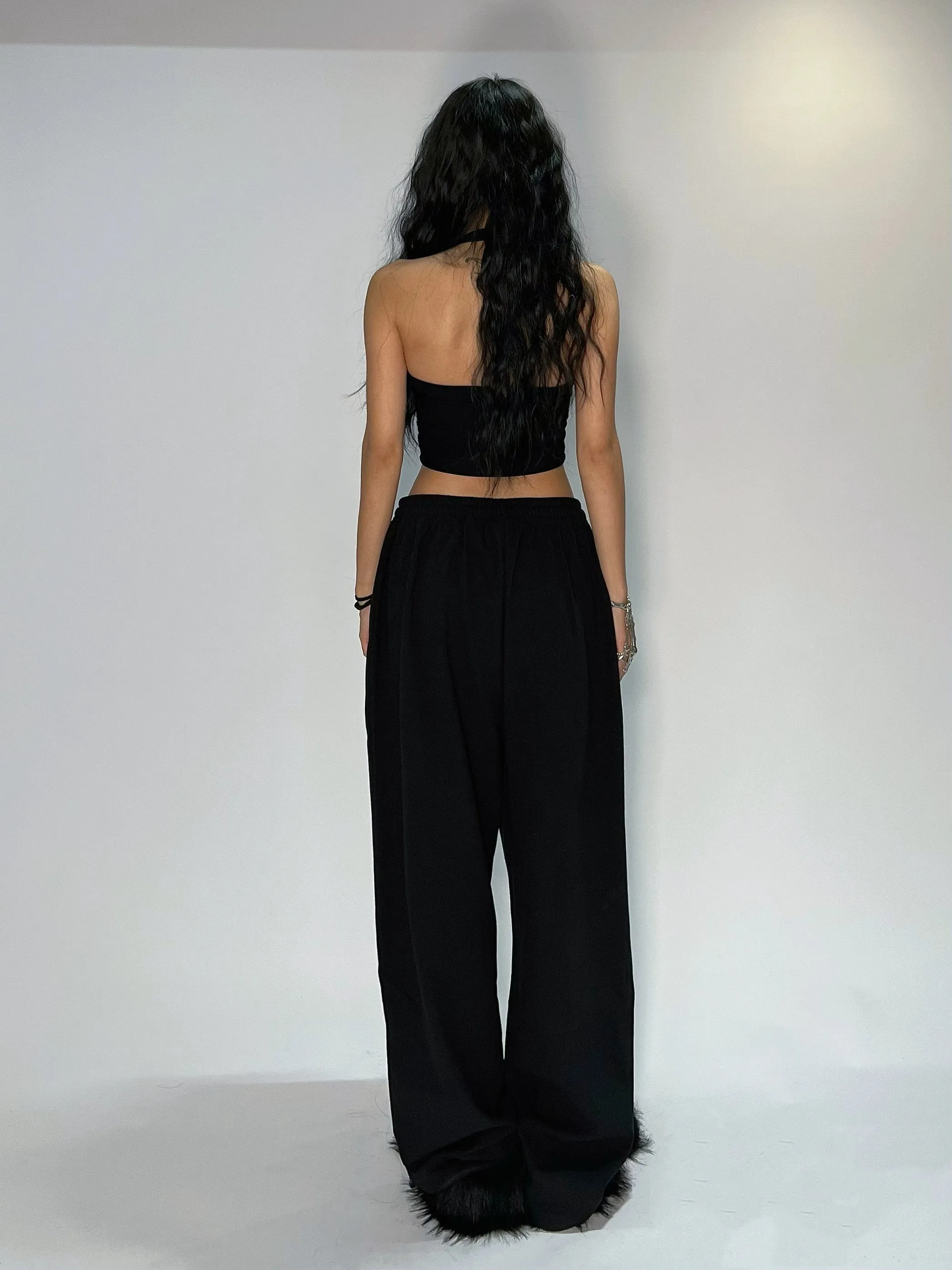 Spicy Solid Color Loose Jazz Dance Pants