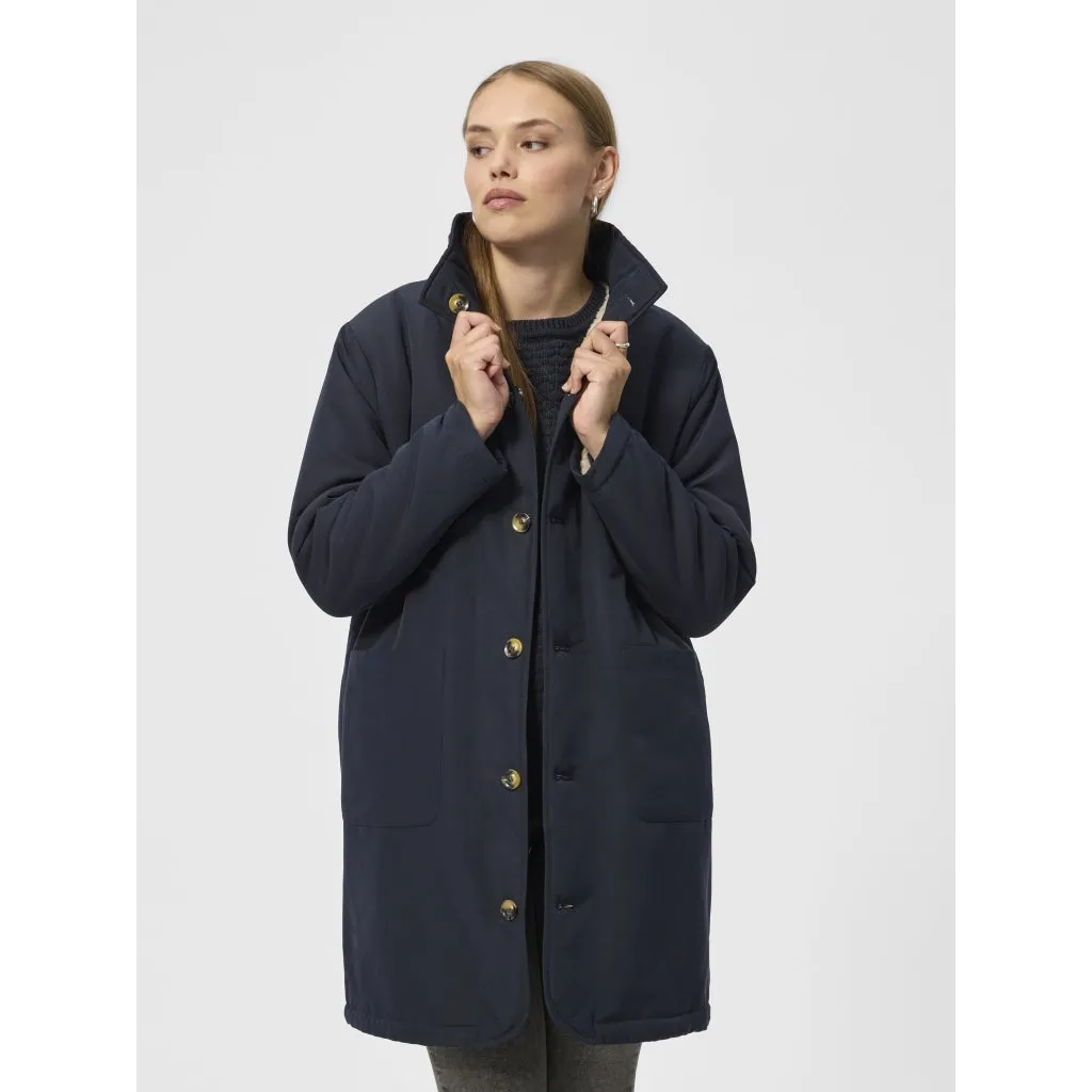 Stacia Coat - Dark Navy