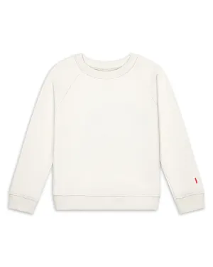 The Organic Pullover Sweatshirt [Cream]