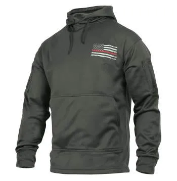 Thin Red Line Concealed Carry Hoodie