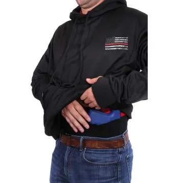 Thin Red Line Concealed Carry Hoodie