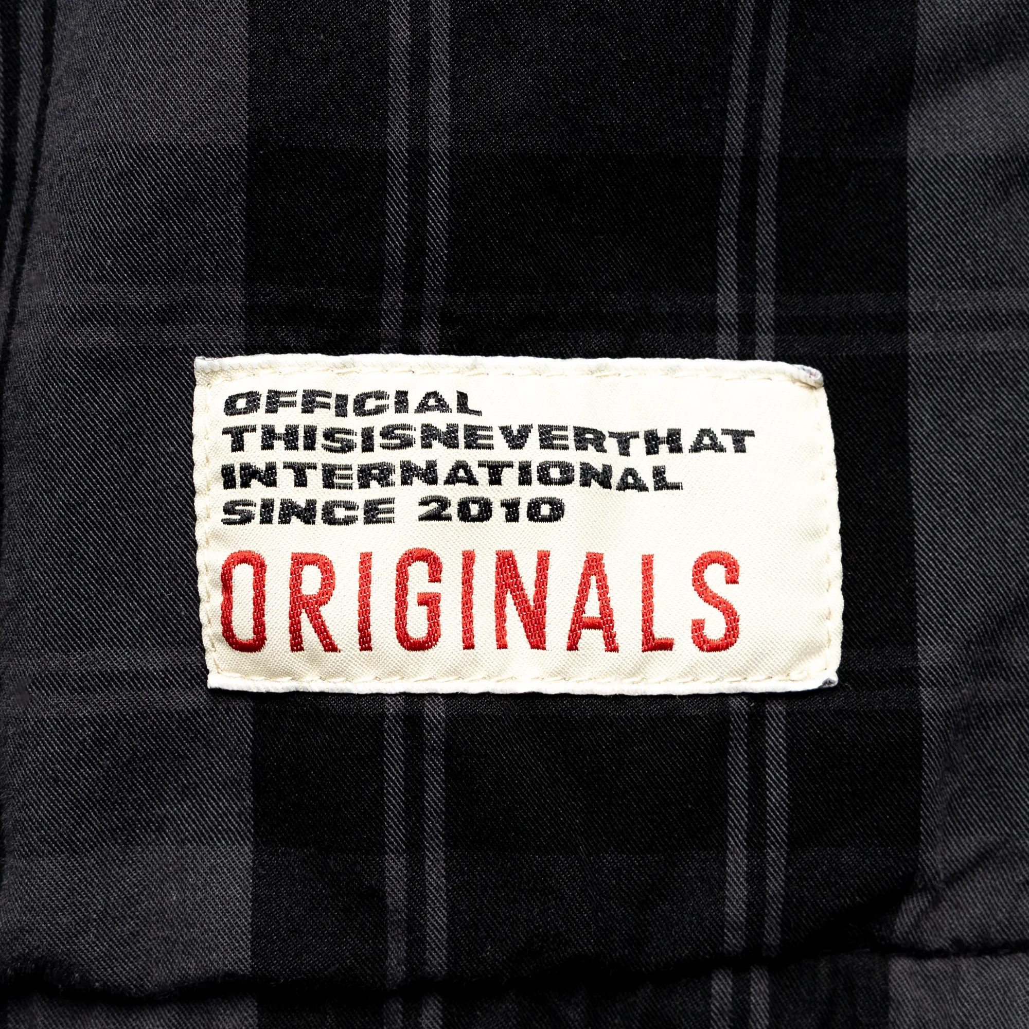 thisisneverthat Reversible Team Jacket - Black