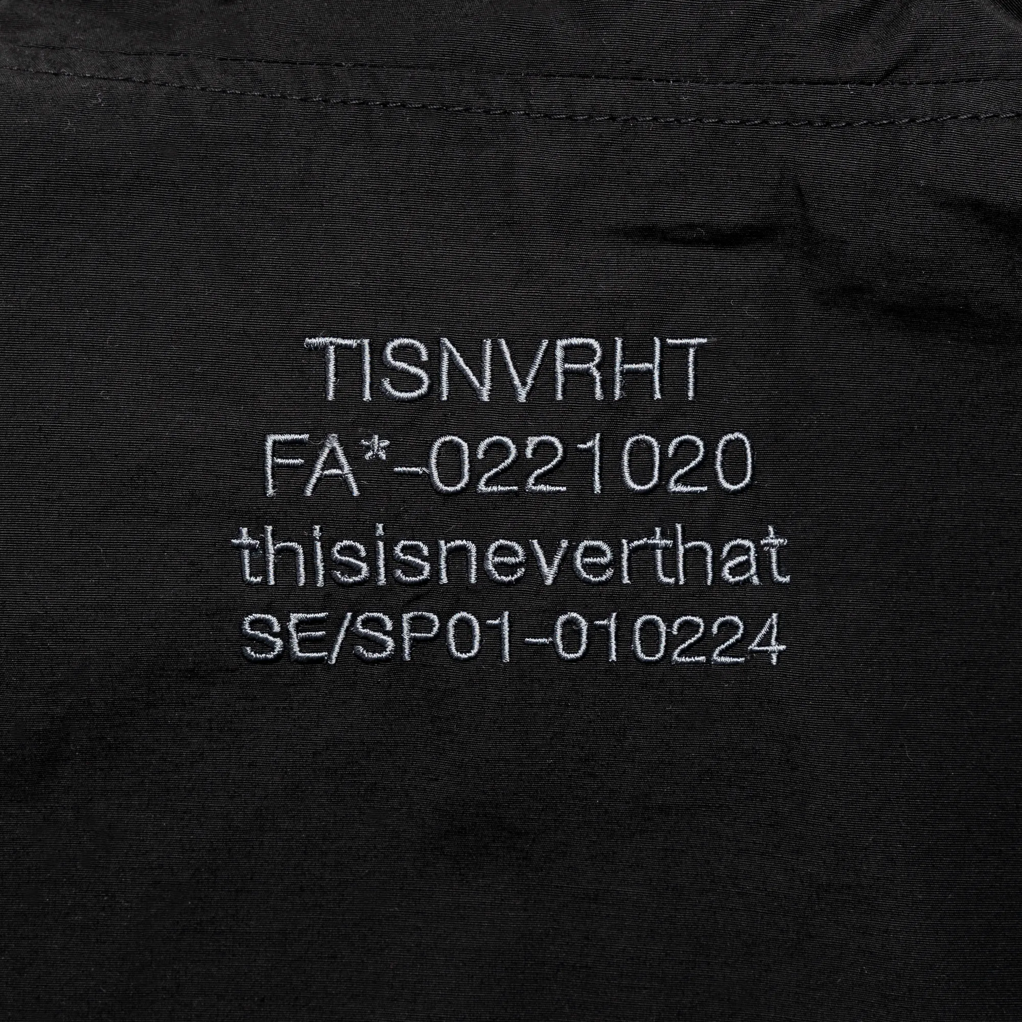 thisisneverthat Reversible Team Jacket - Black