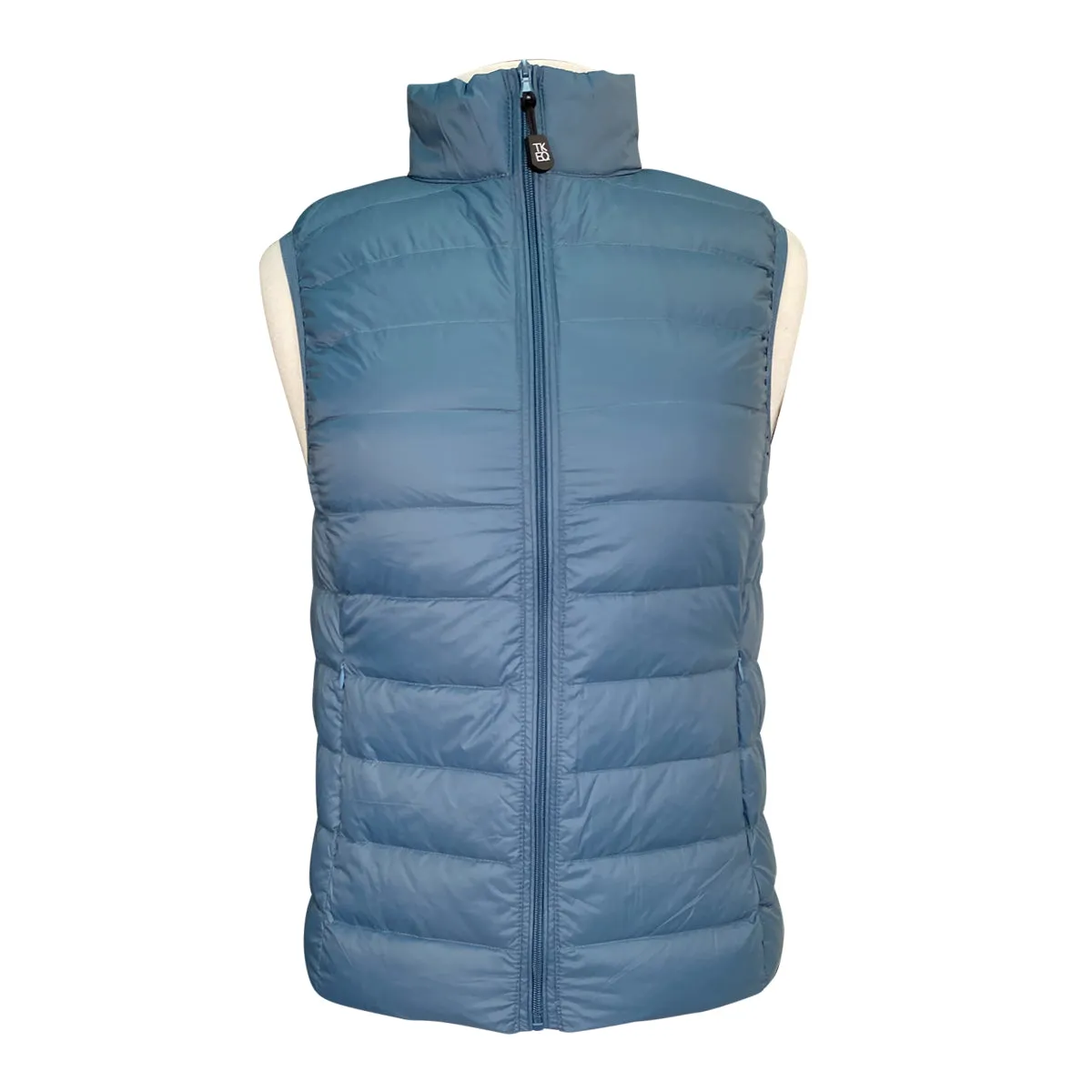 TKEQ 'EZ' Packable Down Vest in Malibu - Women's XL