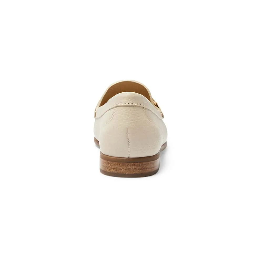 Tuscany Loafer in Bone Leather