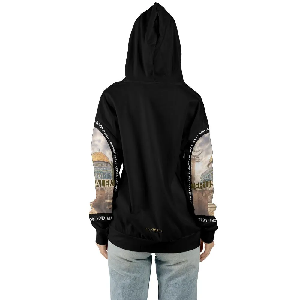 Uniqe Black Hoodie Lightweight