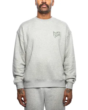 Warped Crewneck Heather